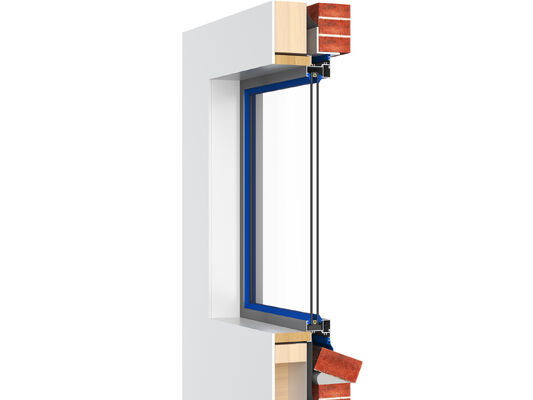 kopen Aluminium punt ondersteund gordijnwand elegantie met natuurlijke verlichting online manufacture