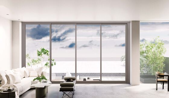 comprare Finestre e porte in alluminio liscio Customisable Aluminio porte scorrevoli in vetro online manufacture
