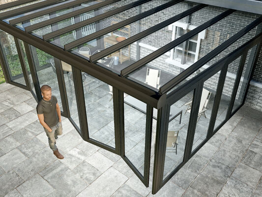 kopen Warmte-isolatie Multi-paneel vouwdeur Winddicht voor buitenwoningen online manufacture