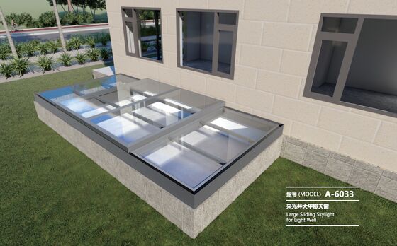 comprar Largo teto plano com clarabóia deslizante à prova de som personalizado para iluminação natural online manufacture