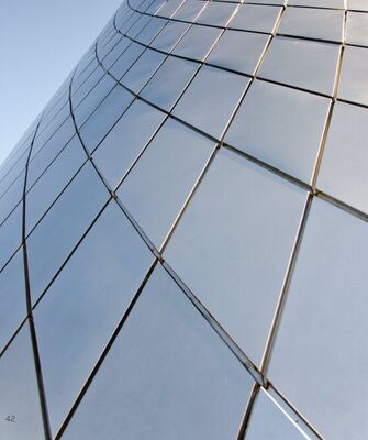 Beli Rigid Aluminium Panel Curtain Wall Lightweight Cladding Customisable Aluminium Curtain Wall System online manufacture