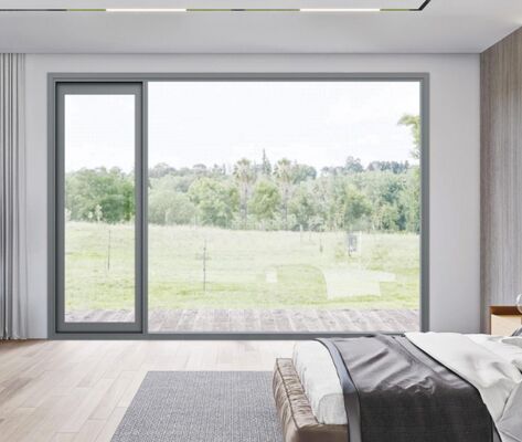 Beli Heavy Duty Window Wall System Residential High Strength Aluminium Frame Unitized Glass Curtain Wall online manufacture