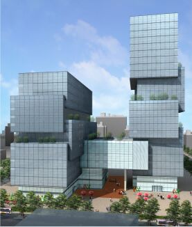 kaufen Hochleistungs-Halb-Unitized-Vorhangfassade mit Einscheiben-Sicherheitsglas für schnellen Montagebau online manufacture