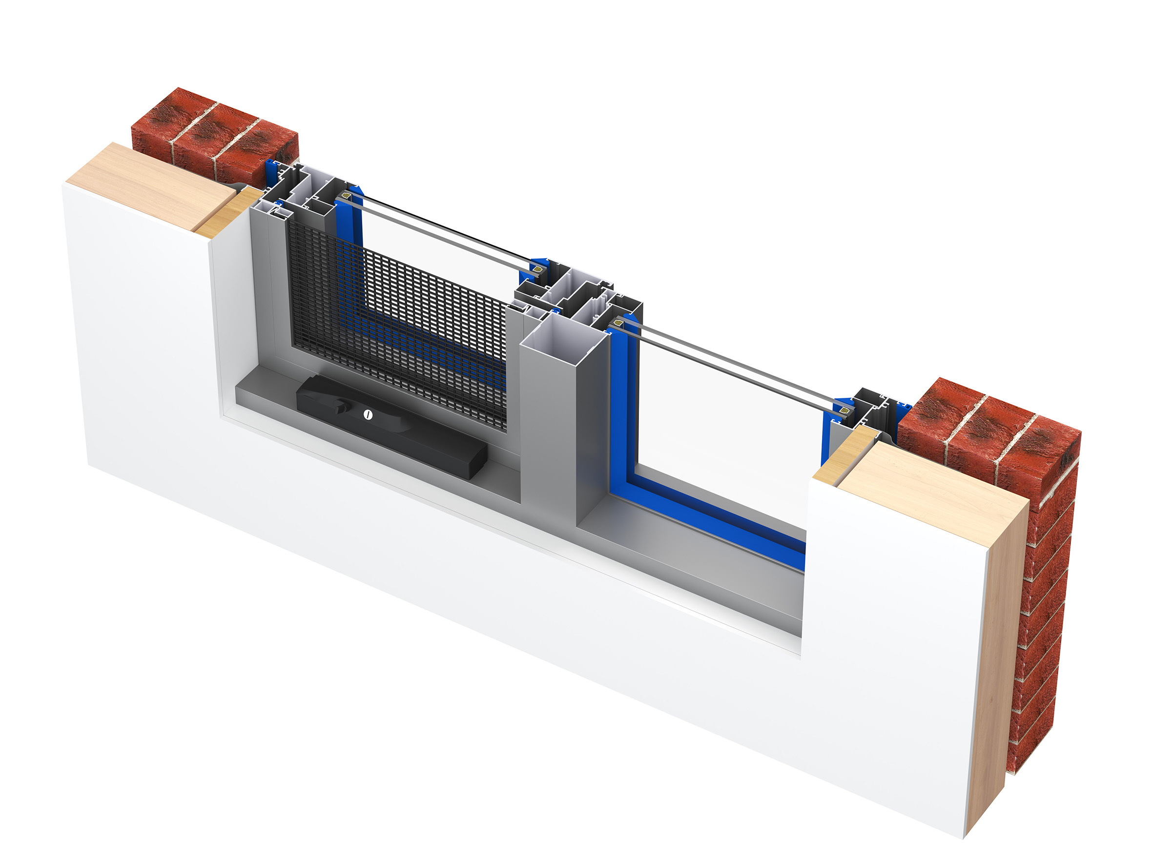State Windows Premium Window Wall System Tilt And Turn Window Intelligent Ventilation ...